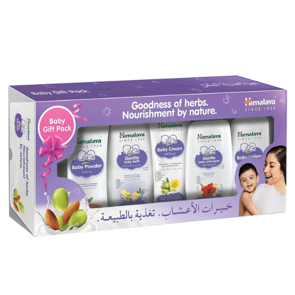Baby Care Gift Pack with Baby Shampoo, Baby Cream, Baby Lotion, Baby Powder And Baby