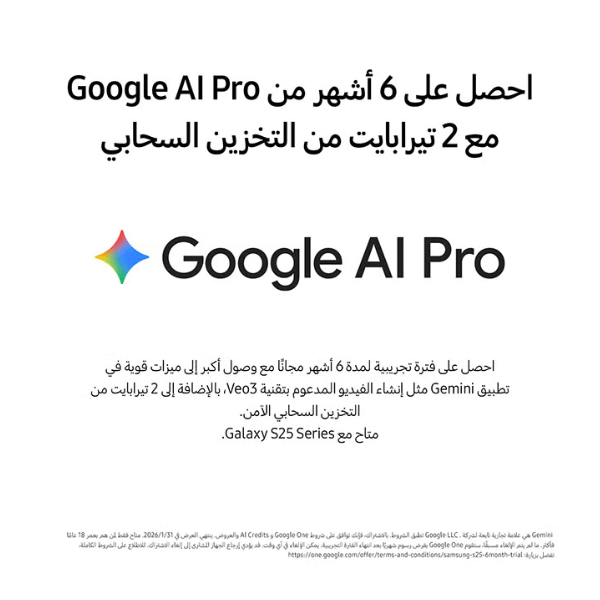 Galaxy S25 Ultra AI Dual SIM 12GB RAM 256GB 5G - Middle East Version